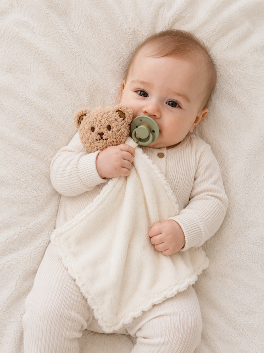Mamululu – Teddy Comfort Pacifier Cloth